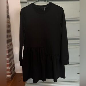 English Factory split hem knit dress size small